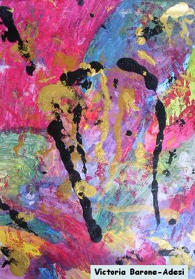 Color Spirit acrylic abstract art