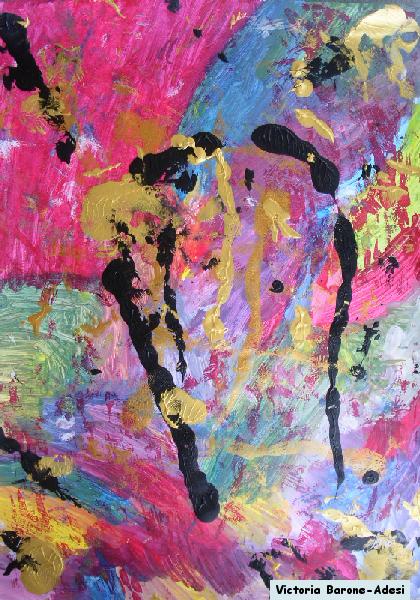 Color Spirit acrylic abstract art