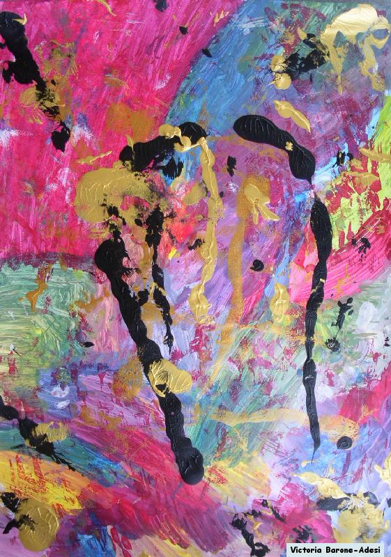 Color Spirit acrylic abstract art